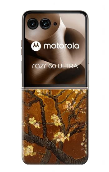 S2663 黄開花アーモンドの木 フィンセント・ファン・ゴッホ Yellow Blossoming Almond Tree Van Gogh Motorola Razr 60 Ultra, Razr Ultra 2025 バックケース、フリップケース・カバー