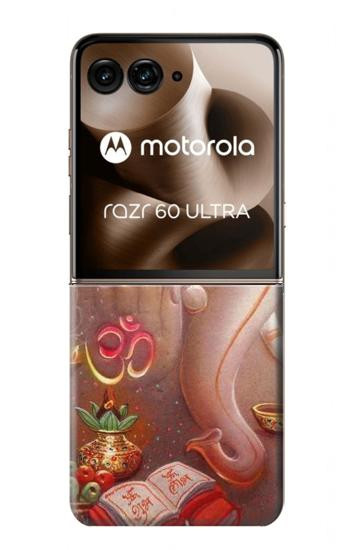 S2678 ヒンズー教徒の神ガネーシャ成功の主 Hindu God Ganesha Lord of Success Motorola Razr 60 Ultra, Razr Ultra 2025 バックケース、フリップケース・カバー