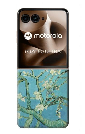 S2692 開花アーモンドの木 フィンセント・ファン・ゴッホ Vincent Van Gogh Almond Blossom Motorola Razr 70 Ultra, 60 Ultra, 50 Ultra, Ultra 2026, Ultra 2025 バックケース、フリップケース・カバー