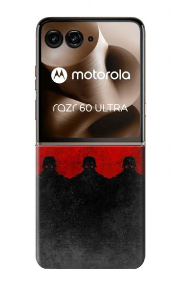 S2917 バイオハザードウイルスの警告 Biohazards Virus Red Alert Motorola Razr 70 Ultra, 60 Ultra, 50 Ultra, Ultra 2026, Ultra 2025 バックケース、フリップケース・カバー