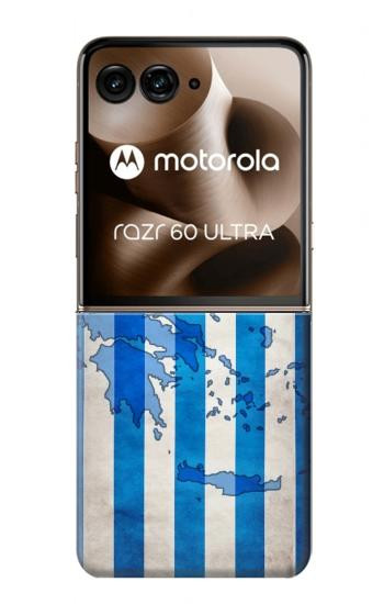 S2970 ギリシャサッカー Greece Map Football Soccer Flag Motorola Razr 70 Ultra, 60 Ultra, 50 Ultra, Ultra 2026, Ultra 2025 バックケース、フリップケース・カバー