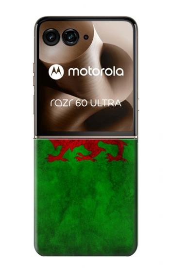 S2976 ウェールズサッカー Wales Football Soccer Red Dragon Flag Motorola Razr 70 Ultra, 60 Ultra, 50 Ultra, Ultra 2026, Ultra 2025 バックケース、フリップケース・カバー