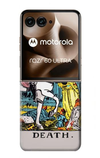 S3008 タロットカード 死神 Tarot Card Death Motorola Razr 70 Ultra, 60 Ultra, 50 Ultra, Ultra 2026, Ultra 2025 バックケース、フリップケース・カバー