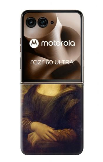S3038 モナリザダヴィンチ絵画 Mona Lisa Da Vinci Painting Motorola Razr 60 Ultra, Razr Ultra 2025 バックケース、フリップケース・カバー