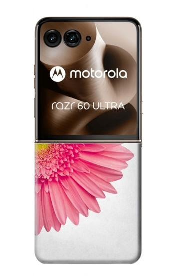 S3044 ヴィンテージピンクガーベラデイジー Vintage Pink Gerbera Daisy Motorola Razr 70 Ultra, 60 Ultra, 50 Ultra, Ultra 2026, Ultra 2025 バックケース、フリップケース・カバー