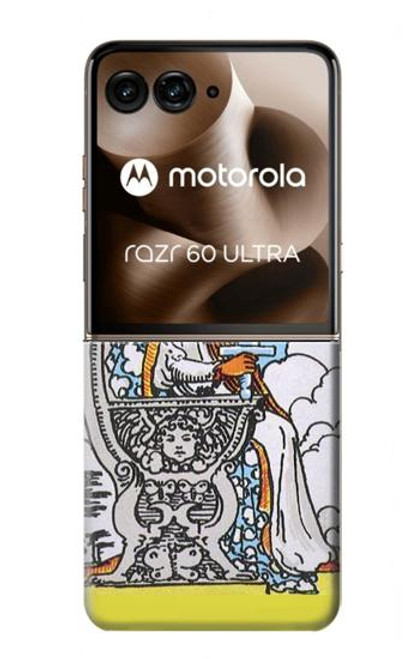 S3068 タロットカード ソードの女王 Tarot Card Queen of Swords Motorola Razr 60 Ultra, Razr Ultra 2025 バックケース、フリップケース・カバー