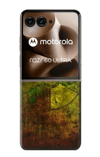 S3202 ハザードシンボル Radioactive Nuclear Hazard Symbol Motorola Razr 60 Ultra, Razr Ultra 2025 バックケース、フリップケース・カバー