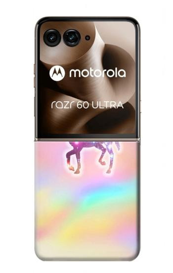 S3203 レインボーユニコーン Rainbow Unicorn Motorola Razr 60 Ultra, Razr Ultra 2025 バックケース、フリップケース・カバー