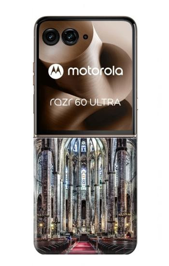 S3210 サンタ・マリア・ダル・マール教会 Santa Maria Del Mar Cathedral Motorola Razr 70 Ultra, 60 Ultra, 50 Ultra, Ultra 2026, Ultra 2025 バックケース、フリップケース・カバー