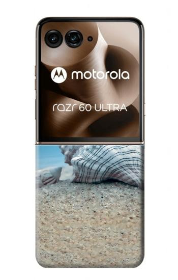 S3213 海 海の貝殻 Sea Shells Under the Sea Motorola Razr 70 Ultra, 60 Ultra, 50 Ultra, Ultra 2026, Ultra 2025 バックケース、フリップケース・カバー