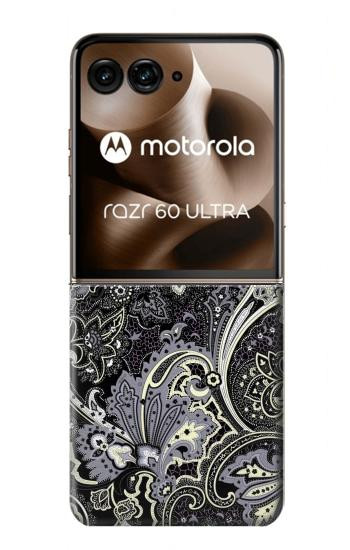 S3251 バティックパターン Batik Flower Pattern Motorola Razr 60 Ultra, Razr Ultra 2025 バックケース、フリップケース・カバー