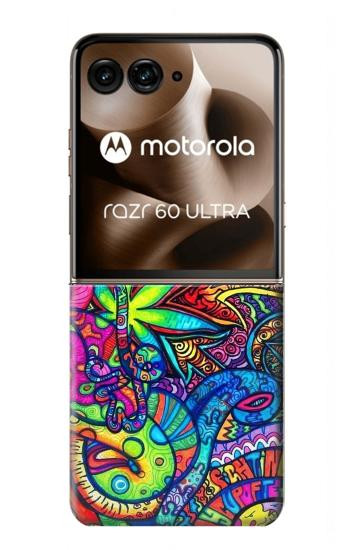 S3255 カラフルパターン Colorful Art Pattern Motorola Razr 70 Ultra, 60 Ultra, 50 Ultra, Ultra 2026, Ultra 2025 バックケース、フリップケース・カバー