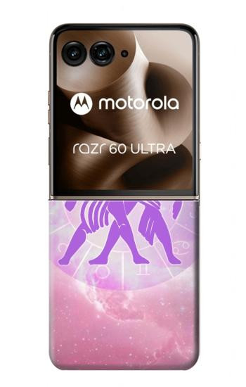 S3259 ゾディアックジェミニ Zodiac Gemini Motorola Razr 70 Ultra, 60 Ultra, 50 Ultra, Ultra 2026, Ultra 2025 バックケース、フリップケース・カバー