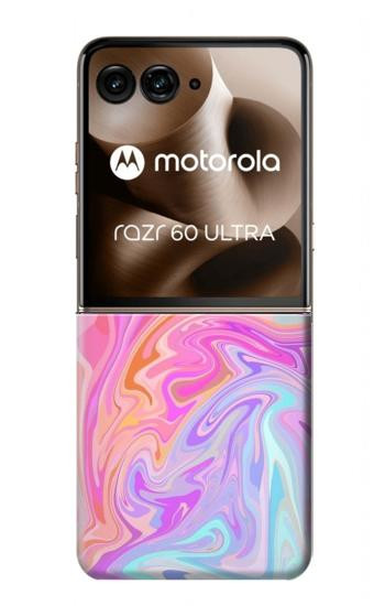 S3444 デジタルアートカラフルな液体 Digital Art Colorful Liquid Motorola Razr 60 Ultra, Razr Ultra 2025 バックケース、フリップケース・カバー