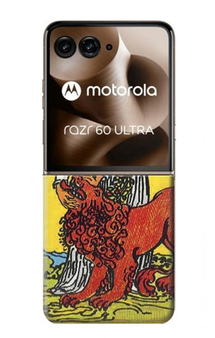 S3458 タロットカード 力 Strength Tarot Card Motorola Razr 60 Ultra, Razr Ultra 2025 バックケース、フリップケース・カバー