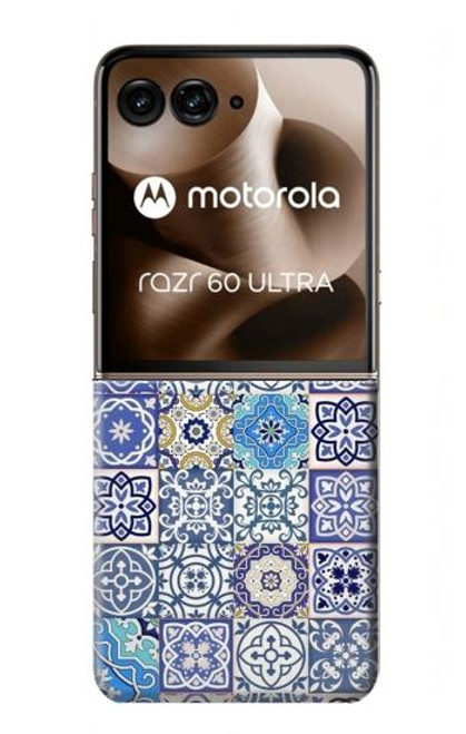 S3537 モロッコのモザイクパターン Moroccan Mosaic Pattern Motorola Razr 60 Ultra, Razr Ultra 2025 バックケース、フリップケース・カバー