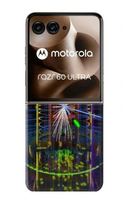 S3545 量子粒子衝突 Quantum Particle Collision Motorola Razr 60 Ultra, Razr Ultra 2025 バックケース、フリップケース・カバー
