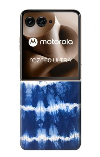 S3671 ブルータイダイ Blue Tie Dye Motorola Razr 70 Ultra, 60 Ultra, 50 Ultra, Ultra 2026, Ultra 2025 バックケース、フリップケース・カバー