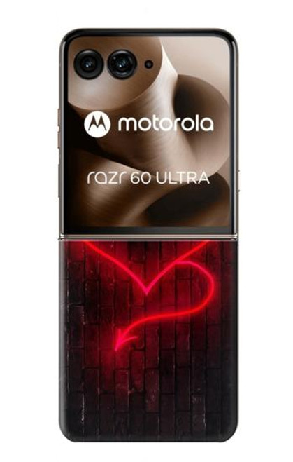 S3682 デビルハート Devil Heart Motorola Razr 60 Ultra, Razr Ultra 2025 バックケース、フリップケース・カバー