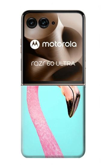 S3708 ピンクのフラミンゴ Pink Flamingo Motorola Razr 60 Ultra, Razr Ultra 2025 バックケース、フリップケース・カバー
