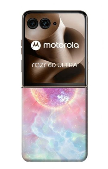 S3709 ピンクギャラクシー Pink Galaxy Motorola Razr 60 Ultra, Razr Ultra 2025 バックケース、フリップケース・カバー