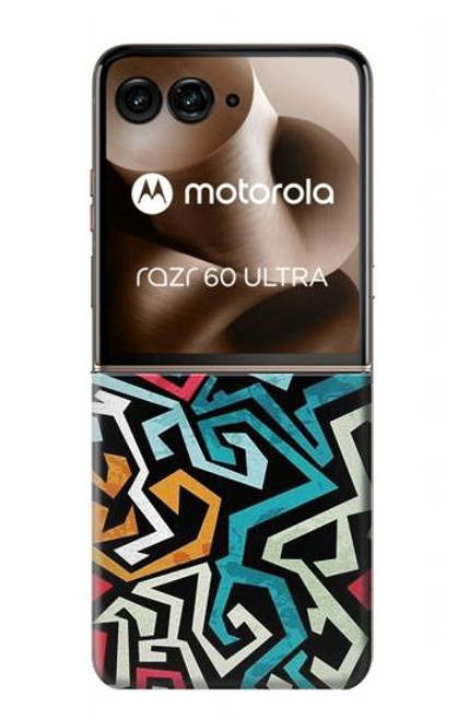 S3712 ポップアートパターン Pop Art Pattern Motorola Razr 60 Ultra, Razr Ultra 2025 バックケース、フリップケース・カバー