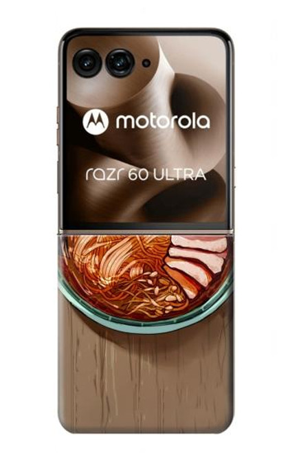 S3756 ラーメン Ramen Noodles Motorola Razr 60 Ultra, Razr Ultra 2025 バックケース、フリップケース・カバー