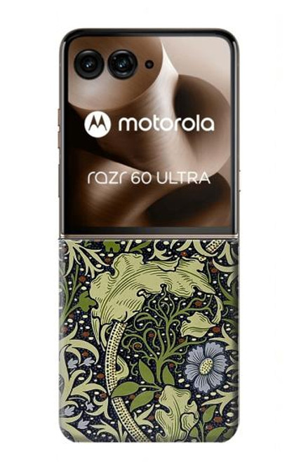 S3792 ウィリアムモリス William Morris Motorola Razr 60 Ultra, Razr Ultra 2025 バックケース、フリップケース・カバー