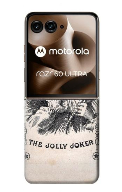S3818 ヴィンテージトランプ Vintage Playing Card Motorola Razr 60 Ultra, Razr Ultra 2025 バックケース、フリップケース・カバー