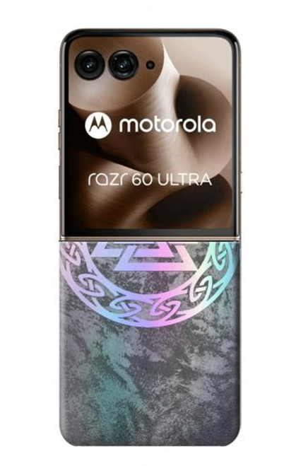 S3833 Walknat オーディン Watans Knot Hrungnir Heart Valknut Odin Wotans Knot Hrungnir Heart Motorola Razr 60 Ultra, Razr Ultra 2025 バックケース、フリップケース・カバー