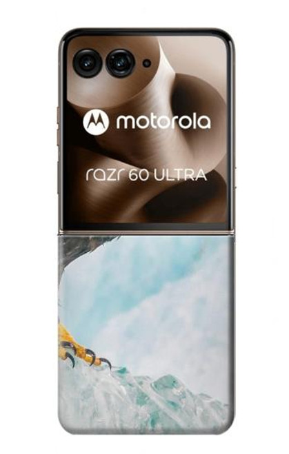 S3843 白頭ワシと氷 Bald Eagle On Ice Motorola Razr 60 Ultra, Razr Ultra 2025 バックケース、フリップケース・カバー