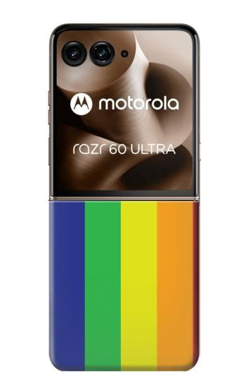 S3846 プライドフラッグLGBT Pride Flag LGBT Motorola Razr 70 Ultra, 60 Ultra, 50 Ultra, Ultra 2026, Ultra 2025 バックケース、フリップケース・カバー
