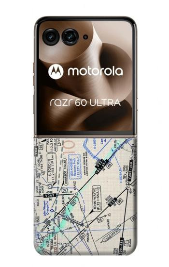 S3882 フライング エンルート チャート Flying Enroute Chart Motorola Razr 70 Ultra, 60 Ultra, 50 Ultra, Ultra 2026, Ultra 2025 バックケース、フリップケース・カバー