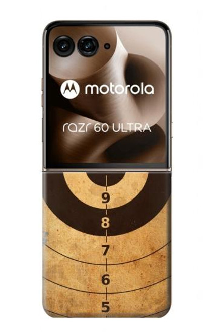 S3894 ペーパーガン射撃標的 Paper Gun Shooting Target Motorola Razr 60 Ultra, Razr Ultra 2025 バックケース、フリップケース・カバー