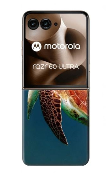 S3899 ウミガメ Sea Turtle Motorola Razr 60 Ultra, Razr Ultra 2025 バックケース、フリップケース・カバー