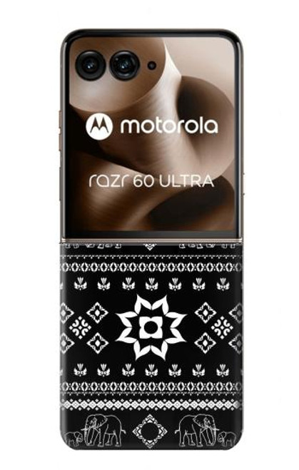 S3932 エレファントパンツの柄 Elephant Pants Pattern Motorola Razr 60 Ultra, Razr Ultra 2025 バックケース、フリップケース・カバー