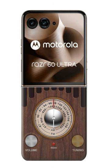 S3935 FM AM ラジオ チューナー グラフィック FM AM Radio Tuner Graphic Motorola Razr 70 Ultra, 60 Ultra, 50 Ultra, Ultra 2026, Ultra 2025 バックケース、フリップケース・カバー