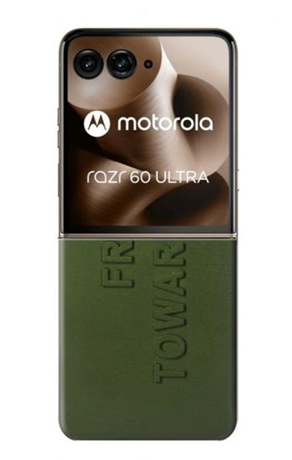 S3936 敵に向かって正面から Front Toward Enermy Motorola Razr 60 Ultra, Razr Ultra 2025 バックケース、フリップケース・カバー