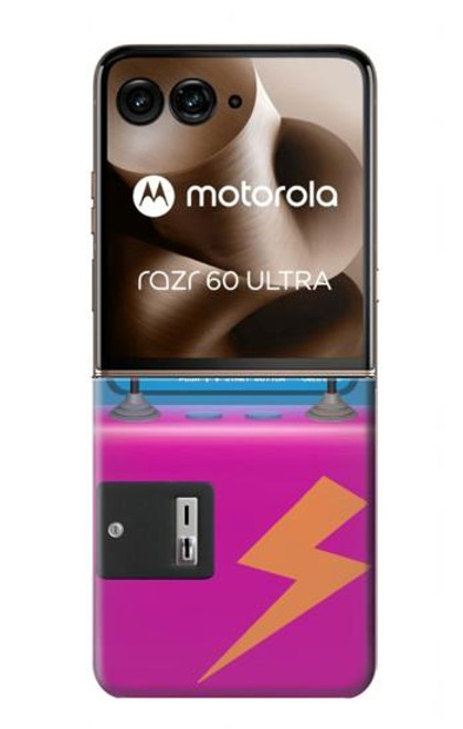 S3961 アーケード キャビネット レトロ マシン Arcade Cabinet Retro Machine Motorola Razr 60 Ultra, Razr Ultra 2025 バックケース、フリップケース・カバー