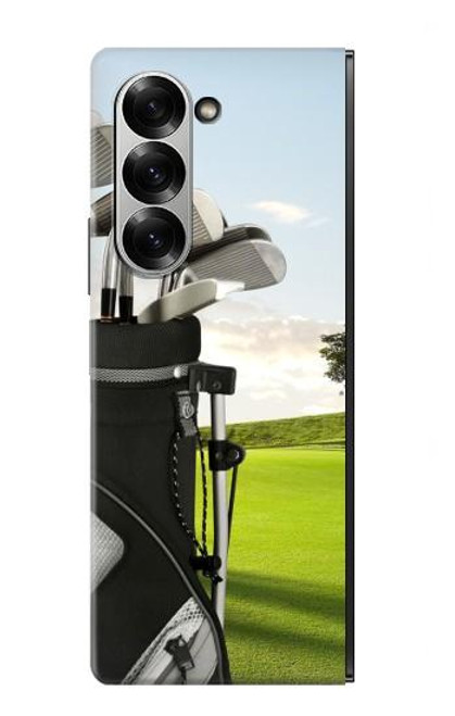 S0067 ゴルフ Golf Samsung Galaxy Z Fold 7 バックケース、フリップケース・カバー