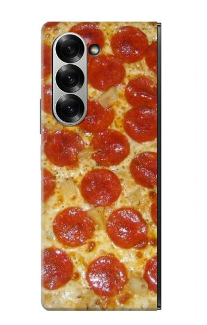 S0236 ピザ Pizza Samsung Galaxy Z Fold 7 バックケース、フリップケース・カバー