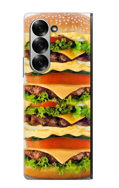 S0790 ハンバーガー Hamburger Samsung Galaxy Z Fold 7 バックケース、フリップケース・カバー