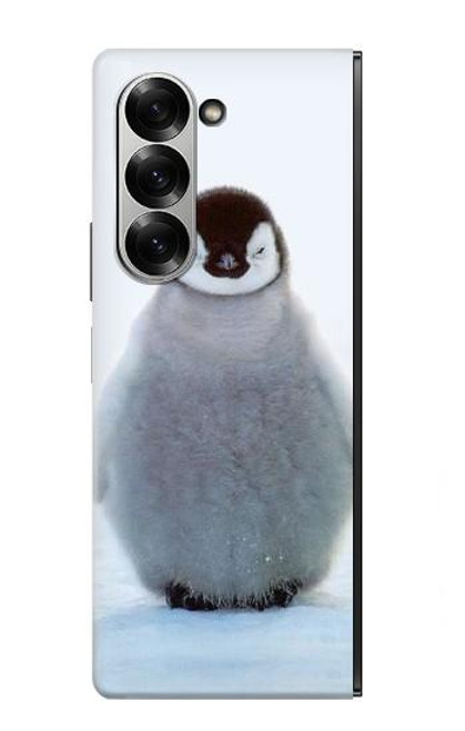 S1075 ペンギン アイス Penguin Ice Samsung Galaxy Z Fold 7 バックケース、フリップケース・カバー