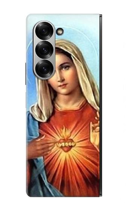 S2420 聖母マリアサンタマリア The Virgin Mary Santa Maria Samsung Galaxy Z Fold 7 バックケース、フリップケース・カバー