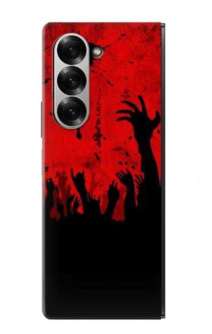 S2458 ゾンビの手 Zombie Hands Samsung Galaxy Z Fold 7 バックケース、フリップケース・カバー