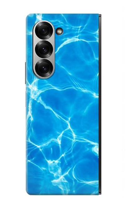 S2788 青い水 スイミングプール Blue Water Swimming Pool Samsung Galaxy Z Fold 7 バックケース、フリップケース・カバー