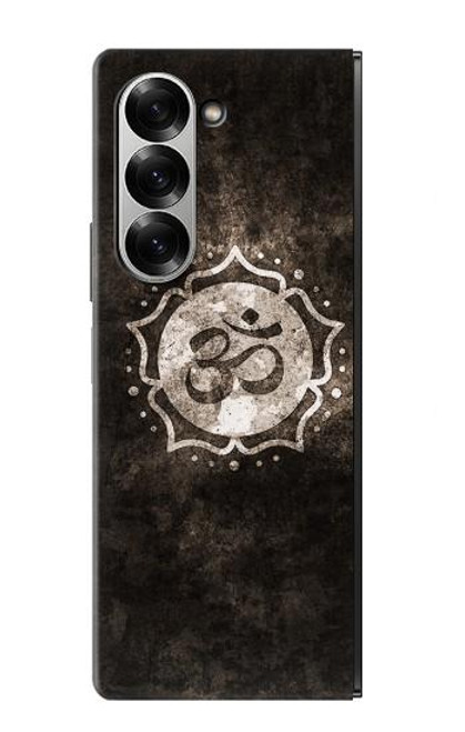 S2902 ヨガナマステオムシンボル Yoga Namaste Om Symbol Samsung Galaxy Z Fold 7 バックケース、フリップケース・カバー