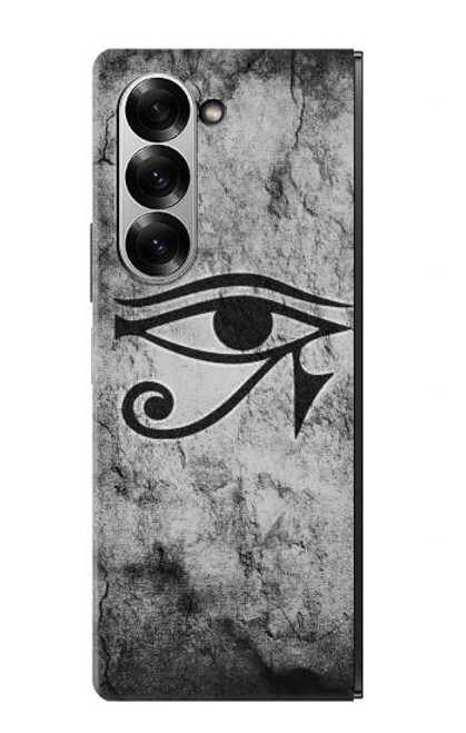 S3108 太陽神 ホルスの目 Sun Eye Of Horus Samsung Galaxy Z Fold 7 バックケース、フリップケース・カバー