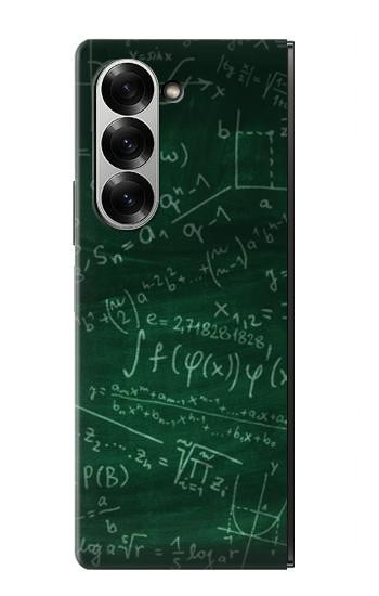 S3190 数式フォーミュラグリーンボード Math Formula Greenboard Samsung Galaxy Z Fold 7 バックケース、フリップケース・カバー