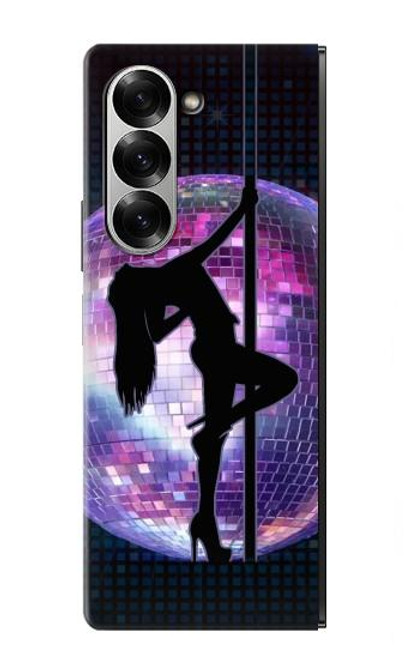 S3284 セクシーな女の子ディスコポールダンス Sexy Girl Disco Pole Dance Samsung Galaxy Z Fold 7 バックケース、フリップケース・カバー